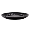 Way To Celebrate Halloween Dancing Skeleton Round Serving Tray, Black, 11.93 in