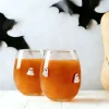 Way to Celebrate Halloween Ghost Charm Bubble Stemless Wine Glasses, 2-Pack