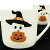 Way To Celebrate Halloween Ghost Stoneware Mugs, 14.88 oz