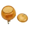 Way to Celebrate Halloween Orange Acrylic Pumpkin Beverage Dispenser, 1.5 gal
