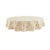 Way To Celebrate Halloween PEVA Tablecloth, For Table 60" x 102" - Skeleton Pumpkin Head Toss