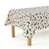 Way To Celebrate Halloween PEVA Tablecloth Indoor & Outdoor Table 60" x 102" - Bat Toss