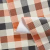Way To Celebrate Halloween PEVA Tablecloth Indoor & Outdoor Table 60" x 84" - Buffalo Plaid