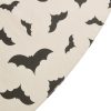 Way To Celebrate Halloween PEVA Tablecloth Indoor & Outdoor Table 70" Round - Bat Toss
