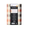 Way To Celebrate Halloween PEVA Tablecloth Indoor & Outdoor Table 70" Round - Buffalo Plaid