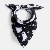 Way To Celebrate Halloween Women's Boo Ghosts Bandana, One Size, Black