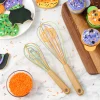 Way To Celebrate Whisk Set, 2-Piece, Silicone & Bamboo