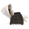 Weatherproof Outdoor Recliner Chair - 330 lbs Capacity, Steel Frame