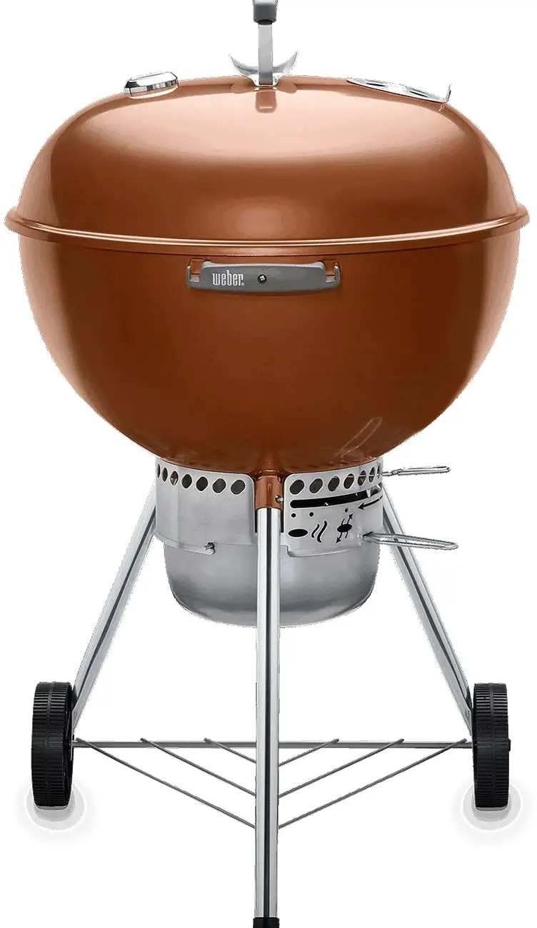 Weber Original Kettle Premium 22in Charcoal Grill - Copper