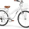 WEIZE 26 Inch 7-Speed High-Carbon Steel Beach Cruiser Bike