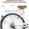 WEIZE 26 Inch 7-Speed High-Carbon Steel Beach Cruiser Bike