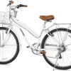 WEIZE 26 Inch 7-Speed High-Carbon Steel Beach Cruiser Bike