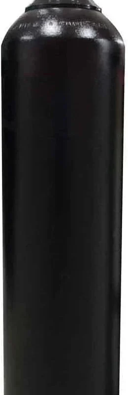 Weldfabulous Welding Gas Cylinder, 80 cu/ft, 75% Argon 25% CO2, Black - ZZ80AG25S-FULL XIYNBH