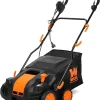 WEN 16-Inch 15-Amp 2-in-1 Electric Dethatcher And Scarifier With Collection Bag - DT1516
