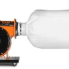 WEN Rolling Dust Collector With 7.4-Amp Induction Motor, 15-Gallon Bag