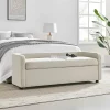 Wendy Upholstered Storage Bench With Hidden Compartment - 60.5w x 22.5d x 21h