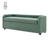 Wendy Upholstered Storage Bench With Hidden Compartment - 60.5w x 22.5d x 21h