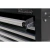 Westward Rolling Tool Cabinet, Black, 42 in x 18 15/16 in x 39 13/16 in, 13 Drawers - 32H892