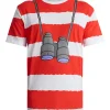 Where's Waldo, Men's & Big Men's Graphic Halloween Cosplay T-Shirt and Matching Character Beanie