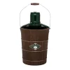White Mountain 6 Qt. Green And Brown Electric Ice Cream Maker