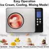 Whynter Rolled Ice Cream Maker With Compressor, 0.5-Quart Stainless Steel - ICR-300SS