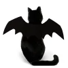 WILLED Adjustable Pet Costume Collar - Bat-Themed Dress Up Accessories for Cats & Dogs, Halloween Party Decoration