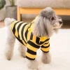 WILLED Pet Bee Halloween Costume for Cats and Small to Medium Dogs, Party Cosplay Dress Up Festival Decoration for Pets