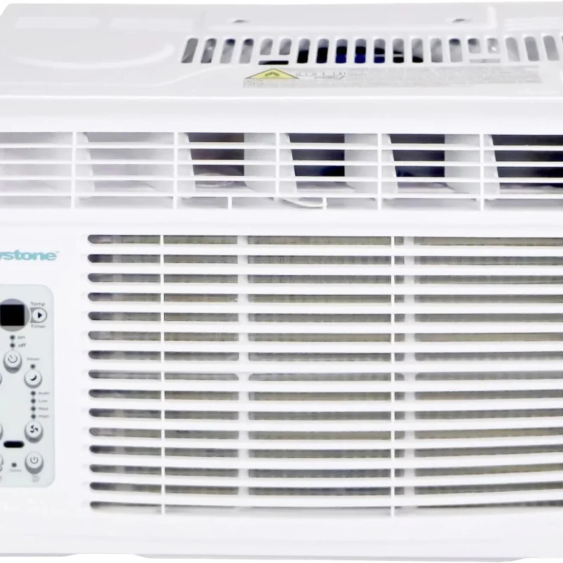 Window Air Conditioner With Dehumidifier, 5,000 BTU, White