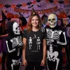 Womens Got Your Back Funny Skeleton Best Friend Halloween T shirt Womens Graphic Tees