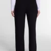 Women’s Halloween Printed Foldover Waistband French Terry Lounge Pants, 29" Inseam