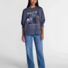 Women's Halloween Salem Book Club Graphic Fleece from Way to Celebrate, Sizes S-4X