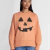 Women's Halloween Salem Book Club Graphic Fleece from Way to Celebrate, Sizes S-4X