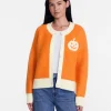 Women's Halloween Skeleton Graphic Cardigan Sweater from Way to Celebrate, Sizes S-4X