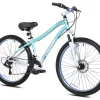 Women's Mountain Bike, 26-Inch Wheels, Teal