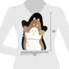 Wooden Ghost Decoration Set, Black/Natural/White, 3 Pieces, Halloween by Way To Celebrate