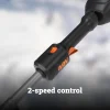WORX Nitro 40V 12in Cordless Snow Shovel With 2 x 4.0 Ah Batteries And Charger - WG460