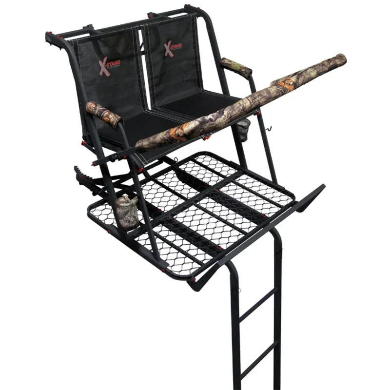 X-Stand Two-Person Ladder Stand, 20 ft - Jayhawk