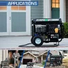 DuroMax Dual Fuel Generator 12,000W Gas/Propane, 457cc 4-Stroke Engine - XP12000EH