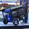 DuroMax Dual Fuel Generator 12,000W Gas/Propane, 457cc 4-Stroke Engine - XP12000EH