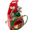 XtremepowerUS Victor Type Oxygen Acetylene Welding & Cutting Torch Set, 20cu. ft Oxygen And 10cu. ft Acetylene Cylinders