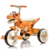 Xuanlur Kids' Dinosaur Tricycle With Flash Wheels, Music And LED Lights - Green