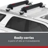 Yakima PowderHound 6 Ski And Snowboard Mount, Black - 8003094