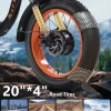 YEBEI Folding Electric Tricycle for Adults, 500W Motor, 48V15AH Lithium Battery, 20 x 4.0 in Fat Tires