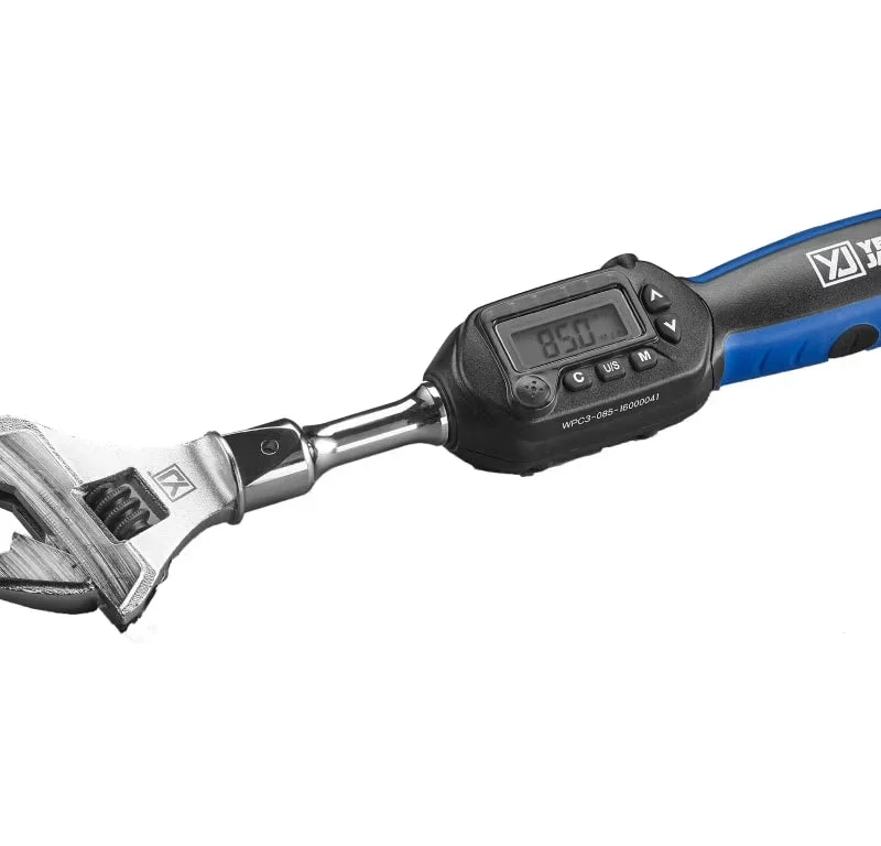 Yellow Jacket Digital Adjustable Torque Wrench, 3/8 in Drive, 752 in-lb, 10.6 in - 60648