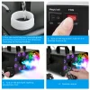 Yexmas 600W Fog Machine with Disco Ball & 8 RGB LED Lights – 2000CFM and Remote Control for Parties, Weddings, Halloween