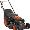 YARDMAX 22 inch 201cc 3-in-1 Gas Self-Propelled Lawn Mower With CVT And High Wheels - YG2860