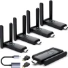 YUYUNLOMN Wireless HDMI Transmitter With 4 Receivers, 165FT, Black - G58F