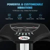 Zelus Whole Body Vibration Plate Exercise Machine, 500W, 99 Levels, 3 Preset Modes, 2 Resistance Bands, 330lb Capacity