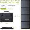 ZeroKor Solar Generator Kit 300W With 40W Solar Panel And 110V AC Outlet