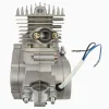 Zimtown 80cc 2 Stroke Engine Bike Motor Kit For 26in Bicycles - Silver White